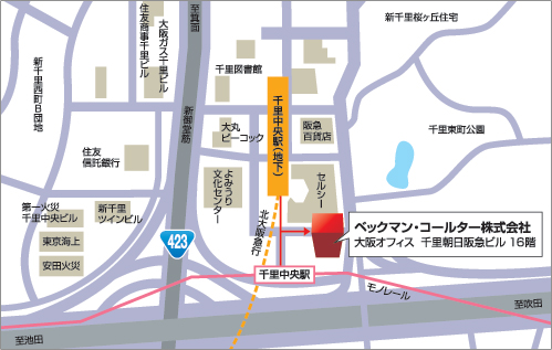 大阪地図画像